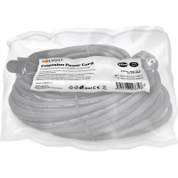 Solight predlžovací prívod - spojka, 1 zásuvka, 30m, 3 x 1,5mm2, gumová, čierna
