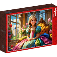 ALIPSON Puzzle Princezná na tróne 500 dielikov
