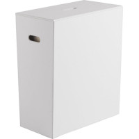 Gedy LUXURY kôš na bielizeň 49, 5x61, 8x29cm, biela 103702