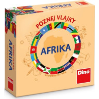 Dino Cestovná hra Poznaj vlajky - Afrika