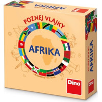 Dino Cestovná hra Poznaj vlajky - Afrika