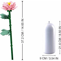 Sluban Flowers M38-B1101-05 Pivonka vo váze