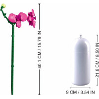 Sluban Flowers M38-B1101-12 Orchidea vo váze