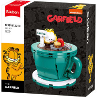 Sluban Builder M38-B1221B Garfield v kávovom kúpeli