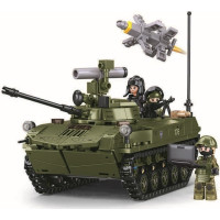 Sluban Model Bricks M38-B1250 Tank BMD-2S v mierke 1:35