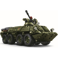 Sluban Model Bricks M38-B1251 Tank BTR-80AS IFV v mierke 1:35