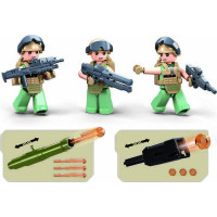 Sluban Army M38-B1256 Tank OEF-M1XS