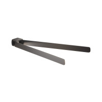 Gedy PIRENEI dvojitý držiak uterákov otočný 350mm, gun metal PI2381