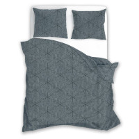Posteľné obliečky z mikrovlákna SATEEN Geometric - 220x200 cm + 2x 70x80 cm