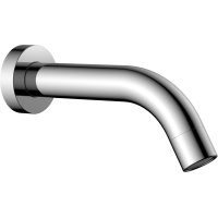 Sapho Nástenná výtoková hubica, guľatá, 174mm, chróm BO511