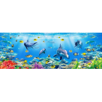 NOVA Panoramatické puzzle V hlbinách mora 1000 dielikov
