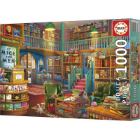 EDUCA Puzzle Nádherné kníhkupectvo 1000 dielikov