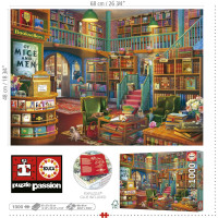 EDUCA Puzzle Nádherné kníhkupectvo 1000 dielikov