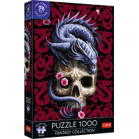 TREFL Puzzle Premium Plus Fantasy Collection: Orientálny drak 1000 dielikov