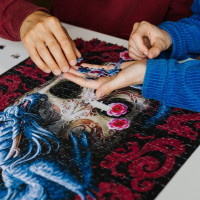 TREFL Puzzle Premium Plus Fantasy Collection: Orientálny drak 1000 dielikov