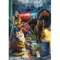 TREFL Puzzle Premium Plus Magic Collection: Witchwood Expres 1000 dielikov