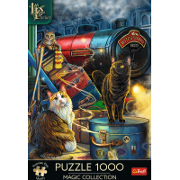 TREFL Puzzle Premium Plus Magic Collection: Witchwood Expres 1000 dielikov