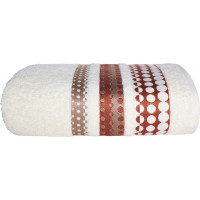 Bavlnený uterák SILVER - 70x140 cm - 500g/m2 - krémový