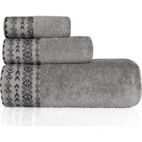 Bavlnený uterák DARIUS - 50x90 cm - 500g/m2 - šedý