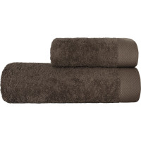 Bavlnený uterák BOHO - 70x140 cm - 500g/m2 - hnedý