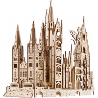 UGEARS 3D puzzle Harry Potter: Bradavice 340 dielikov