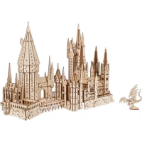 UGEARS 3D puzzle Harry Potter: Bradavice 340 dielikov