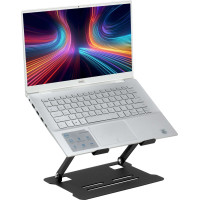Nastaviteľný stojan na notebook ALESSIO - čierny