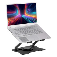 Nastaviteľný stojan na notebook LAURO - čierny