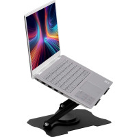 Nastaviteľný stojan na notebook LAURO - čierny