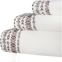 Bavlnený uterák DARIUS - 50x90 cm - 500g/m2 - smotanovo biely