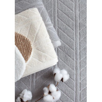 Bavlnený uterák RELIEF - 30x50 cm - 500g/m2 - krémový