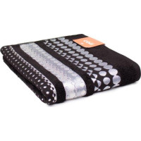 Bavlnený uterák SILVER - 70x140 cm - 500g/m2 - čierny