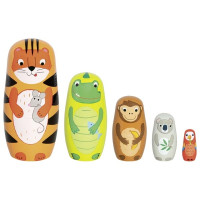 Goki Matrioška tiger Tavi a jeho priatelia