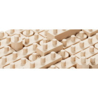 Walachia Drevená skladacia stavebnica Construct easy box 138 dielov