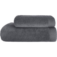 Bavlnený uterák MISTY - 50x100 cm - 450g/m2 - tmavo šedý