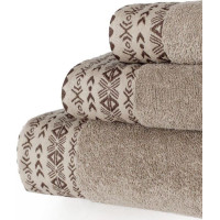 Bavlnený uterák DARIUS - 50x90 cm - 500g/m2 - hnedý