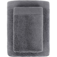 Bavlnený uterák MISTY - 50x100 cm - 450g/m2 - tmavo šedý