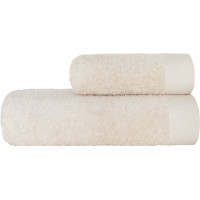Bavlnený uterák BOHO - 70x140 cm - 500g/m2 - krémový