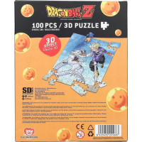 SD TOYS MERCHANDISING Puzzle Dragonball: Trunks vs Frieza 3D efekt 100 dielikov