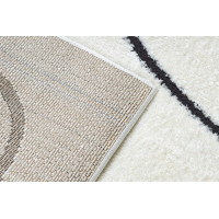 Kusový koberec Mode 8377 abstract cream/black