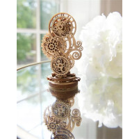 UGEARS 3D puzzle Steampunkové hodiny 2.0, 40 dielikov