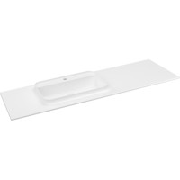Sapho BRAHEA umývadlo 146, 6x51, 5cm, rockstone, ľavé, biela mat BT147L