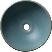 Sapho ATTILA keramické umývadlo, priemer 43cm, tyrkysová DK018