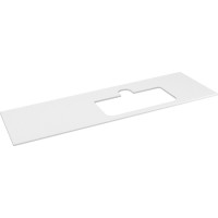 Sapho BRAHEA doska rockstone s otvorom 146, 6x51, 5cm, pravá, biela mat BT147-0101-R