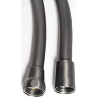 Sapho SOFTFLEX plastová sprchová hadica, 120cm, gun metal 1208-10GM