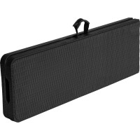 Skladacia cateringová lavica RATTAN 180 cm - čierna