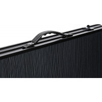 Campingová zostava TRAMP BLACK WOOD 120x60 cm - čierna
