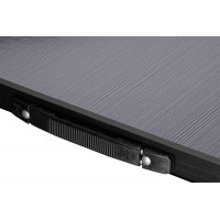Campingová zostava TRAMP BLACK WOOD 120x60 cm - čierna