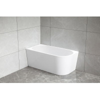 Aqualine TIBERA L rohová stojaca vaňa, 150x75cm, biela E1047