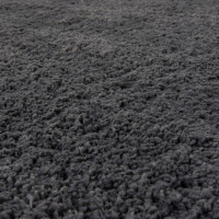 Kusový koberec Shaggy Teddy Charcoal štvorec